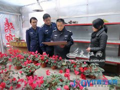 林業(yè)執(zhí)法人員在南昌檢查 提醒：買花種要防&ldquo;過期貨&rdquo;