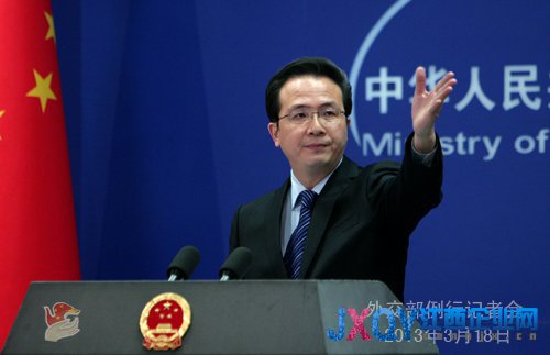 2013年3月18日外交部例行記者會