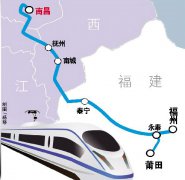 向莆鐵路引閩臺客商入贛 將帶動兩省物流業(yè)發(fā)展
