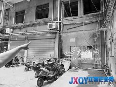 南昌欣榮小區(qū)唯一消防通道被堵十多年[圖]